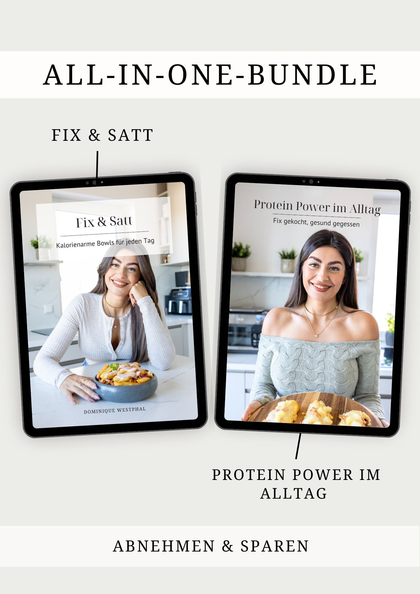 Abnehm-Bundle (2 E-Books) | Fix & Satt - Protein Power